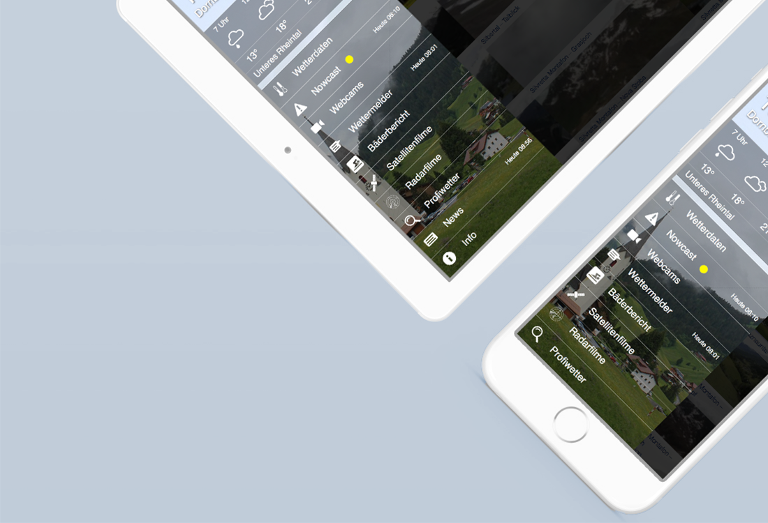 Wetterring App auf iPhone und iPad